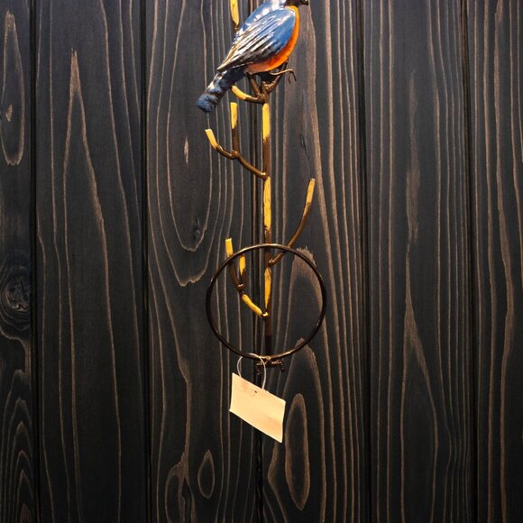 Eastern Bluebird  Metal Wall Hanger - Plant - Accessories - Crafts - Picture 6 of 7